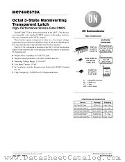 MC74HC573AH datasheet pdf ON Semiconductor