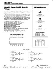 MC74VHC132ML2 datasheet pdf ON Semiconductor