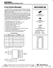 MC74VHC138DT datasheet pdf ON Semiconductor