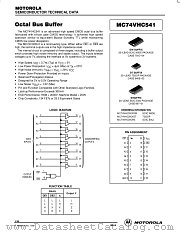 MC74VHC541ML1 datasheet pdf ON Semiconductor