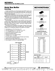 MC74VHCT540ADWR2 datasheet pdf ON Semiconductor
