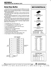 MC74VHCT541AML1 datasheet pdf ON Semiconductor
