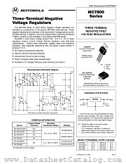 MC7915BD2TR4 datasheet pdf ON Semiconductor