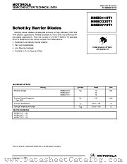MMBD770T1 datasheet pdf ON Semiconductor