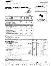 MMBT2907ALT3 datasheet pdf ON Semiconductor