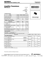 MMBT6429LT1 datasheet pdf ON Semiconductor