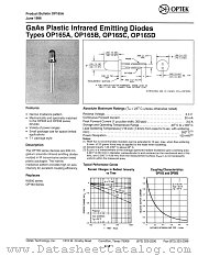 OP165D datasheet pdf Optek Technology