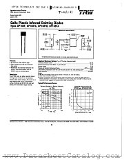 OP168F datasheet pdf Optek Technology