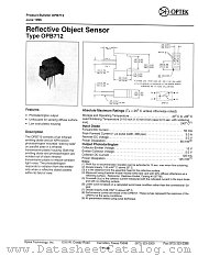 OPB712 datasheet pdf Optek Technology