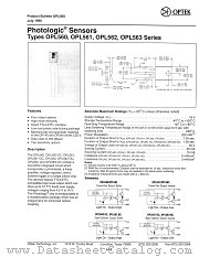 OPL561-OC datasheet pdf Optek Technology