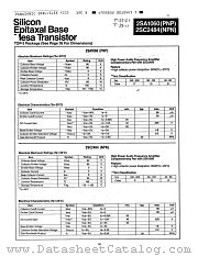 2SA1060 datasheet pdf Panasonic