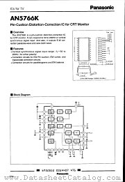 AN5766K datasheet pdf Panasonic