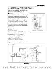 AN7805R datasheet pdf Panasonic