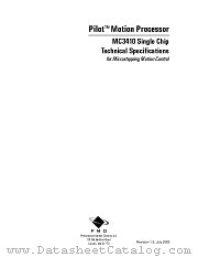 MC3410 datasheet pdf Performance Motion Devices