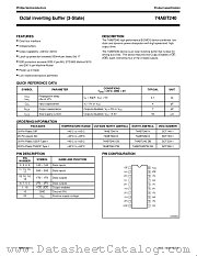 74ABT240-1N datasheet pdf Philips