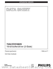 74ALVCH16825DL datasheet pdf Philips