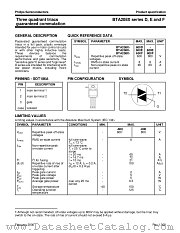 BTA208XSERIESD datasheet pdf Philips