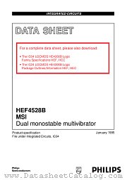 HEF4528BDB datasheet pdf Philips