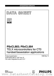 P87CL883T_XXX datasheet pdf Philips