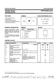 PBYR1635B datasheet pdf Philips