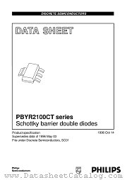 PBYR290CT datasheet pdf Philips
