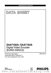 SAA7184AWP datasheet pdf Philips