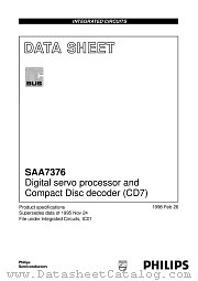 SAA7376GP_M1_C datasheet pdf Philips