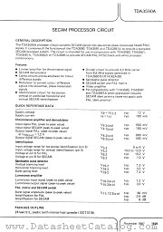 TDA3590A datasheet pdf Philips
