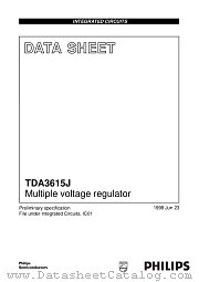 TDA3615J_N1 datasheet pdf Philips