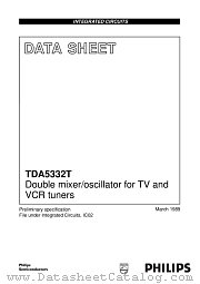 TDA5332T_C5 datasheet pdf Philips