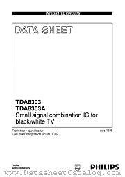 TDA8303A_N1 datasheet pdf Philips