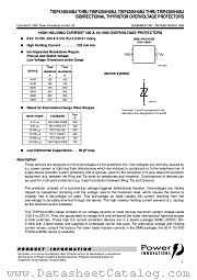 TISP4300H4BJ datasheet pdf Power Innovations