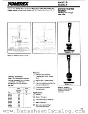 1N4590R datasheet pdf Powerex Power Semiconductors