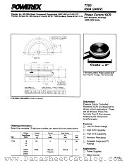 T7S0176504DN datasheet pdf Powerex Power Semiconductors