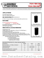 704-15K36 datasheet pdf Protek Devices