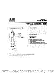 MV6661A datasheet pdf QT Optoelectronics