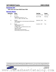 K6T1008C2C-GL70 datasheet pdf Samsung Electronic