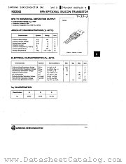KSD526 datasheet pdf Samsung Electronic