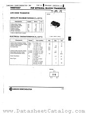 MMBT5087 datasheet pdf Samsung Electronic