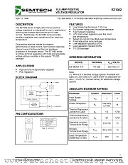 EZ1082CT-2.5 datasheet pdf Semtech