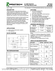 EZ1084CM-1.5TR datasheet pdf Semtech