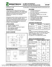 EZ1587CM-1.5.TR datasheet pdf Semtech