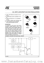 LD29300V33 datasheet pdf SGS Thomson Microelectronics