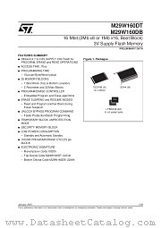 M29W160DB90N1T datasheet pdf SGS Thomson Microelectronics