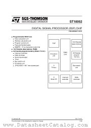 ST18952X66S datasheet pdf SGS Thomson Microelectronics