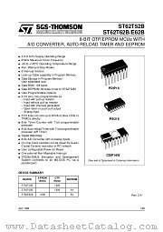 ST6252BB3 datasheet pdf SGS Thomson Microelectronics