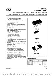 ST6265BN1_XXX datasheet pdf SGS Thomson Microelectronics