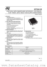 ST72411T1 datasheet pdf SGS Thomson Microelectronics