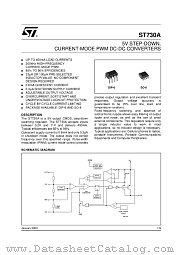 ST730ACD datasheet pdf SGS Thomson Microelectronics