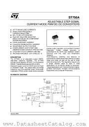 ST750ACD datasheet pdf SGS Thomson Microelectronics